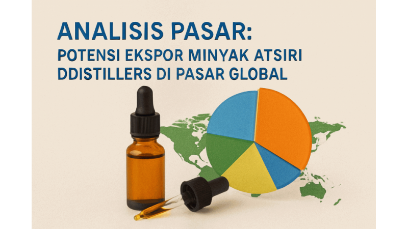 Analisis Pasar: Potensi Ekspor Minyak Atsiri DDistillers di Pasar Global 