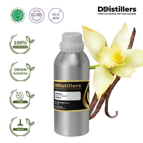 Vanilla / Vanila Absolute Oil Pure 100% | Vanilla planifolia Andrews