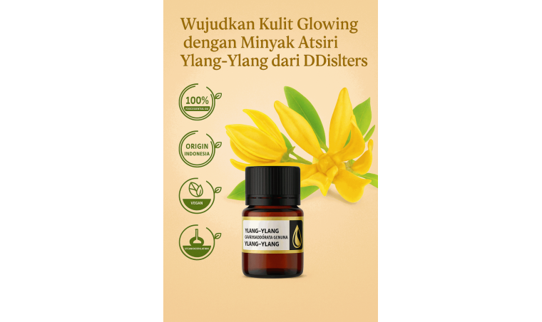 Achieve Glowing Skin with Ylang-Ylang Essential Oil from DDistillers