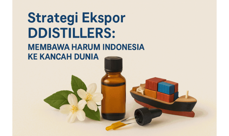 DDistillers’ Export Strategy: Bringing Indonesia’s Fragrance to the World Stage