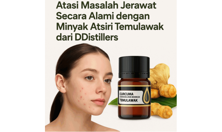Treat Acne Naturally with Temulawak Essential Oil from DDistillers