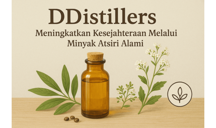DDistillers: Enhancing Well-Being Through Natural Essential Oils