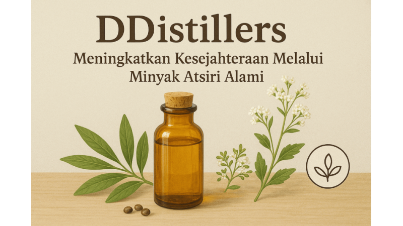 DDistillers: Enhancing Well-Being Through Natural Essential Oils