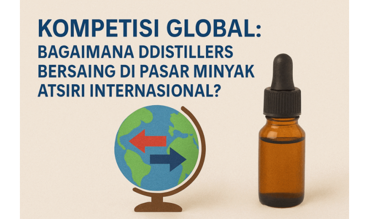 Global Competition: How DDistillers Competes in the International Essential Oils Market