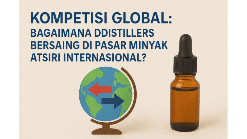Global Competition: How DDistillers Competes in the International Essential Oils Market