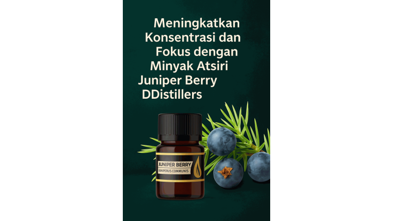Enhancing Concentration and Focus with Juniper Berry Essential Oil from DDistillers