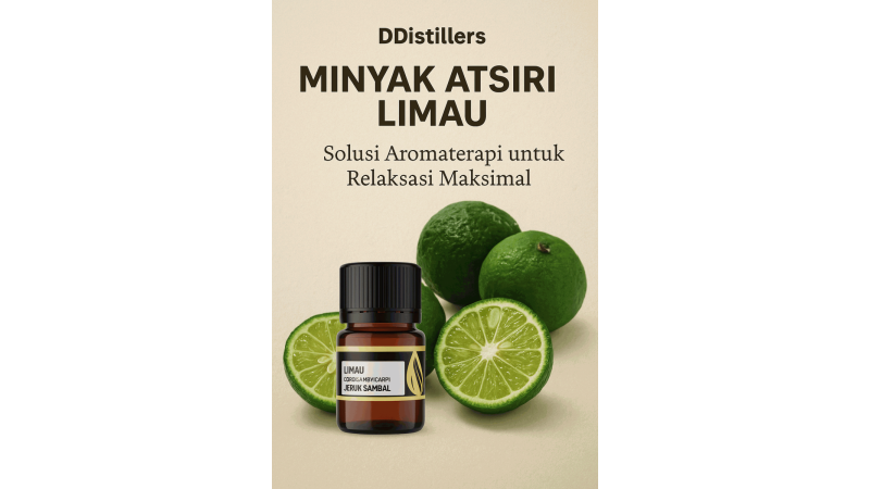 DDistillers: Minyak Atsiri Limau, Solusi Aromaterapi untuk Relaksasi Maksimal