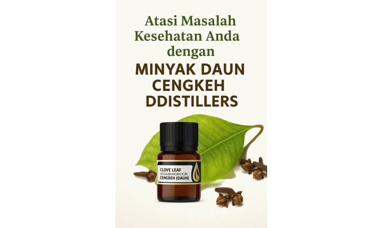 Overcome Your Health Problems with DDistillers Clove Leaf Oil