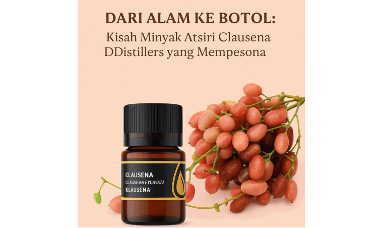 From Nature to Bottle: The Enchanting Story of DDistillers' Clausena Essential Oil