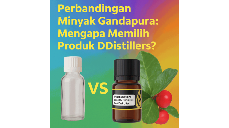 Camphor Oil Comparison: Why Choose DDistillers Products?