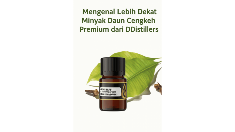 Mengenal Lebih Dekat Minyak Daun Cengkeh Premium dari DDistillers