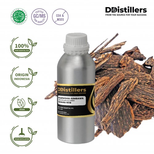 Agarwood Sumbawa / Gaharu NTB Essential Oil Pure 100% | Aquilaria malaccensis