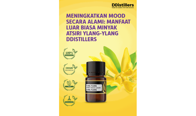 Boost Your Mood Naturally: The Amazing Benefits of Ylang-Ylang Essential Oil from DDistillers