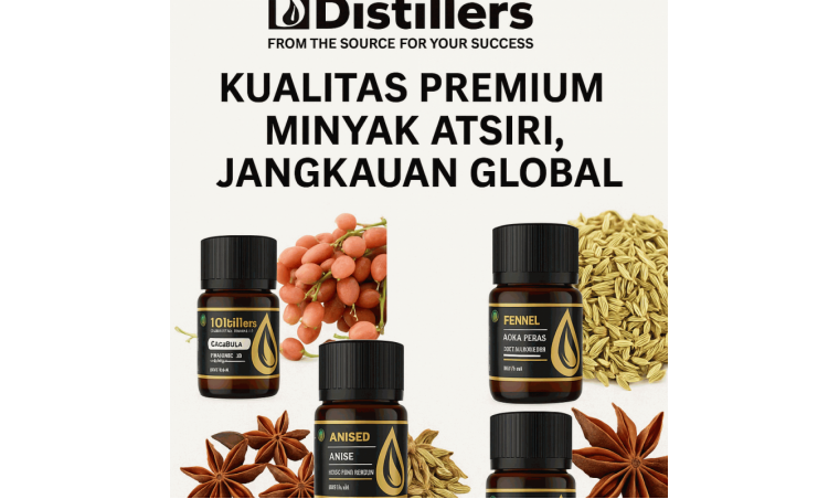 DDistillers: Premium Quality Essential Oils, Global Reach