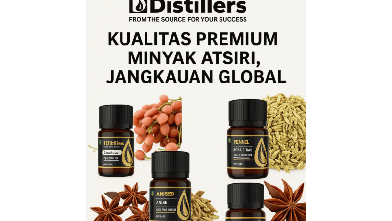 DDistillers: Premium Quality Essential Oils, Global Reach