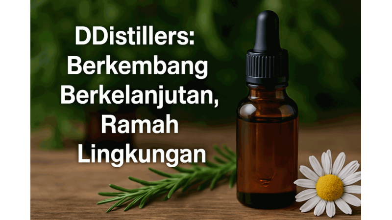 DDistillers: Berkembang Berkelanjutan, Ramah Lingkungan