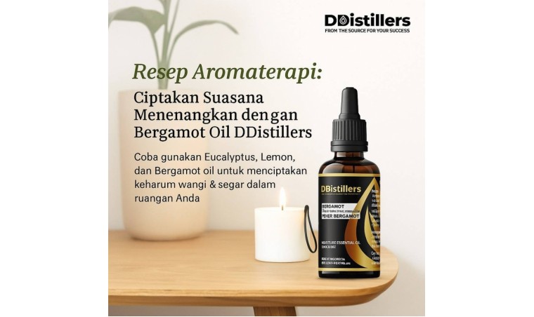 Aromatherapy Recipes: Create a Calming Atmosphere with DDistillers Bergamot Oil