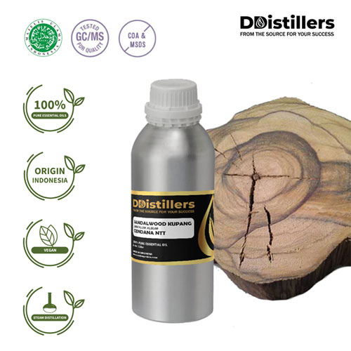  Sandalwood Kupang / Cendana NTT Essential Oil Pure 100% | Santalum album L. 