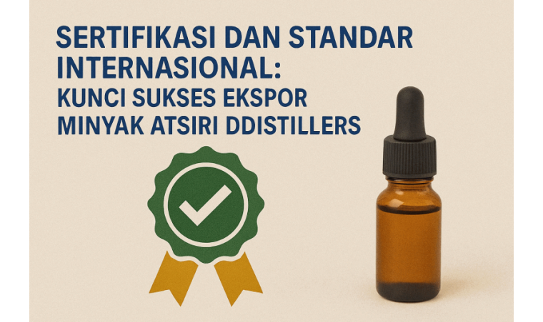 Certification and International Standards: The Key to Successful Essential Oil Exports by DDistillers