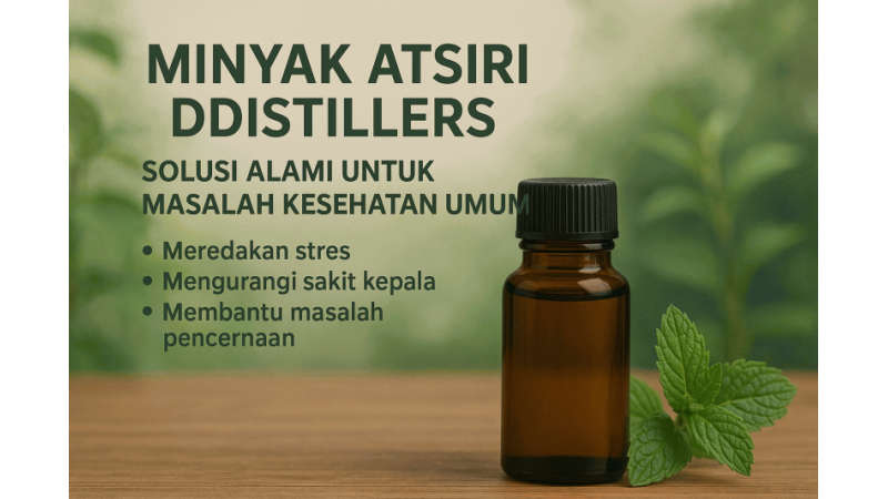 DDistillers Essential Oils: Natural Solutions for Common Health Issues