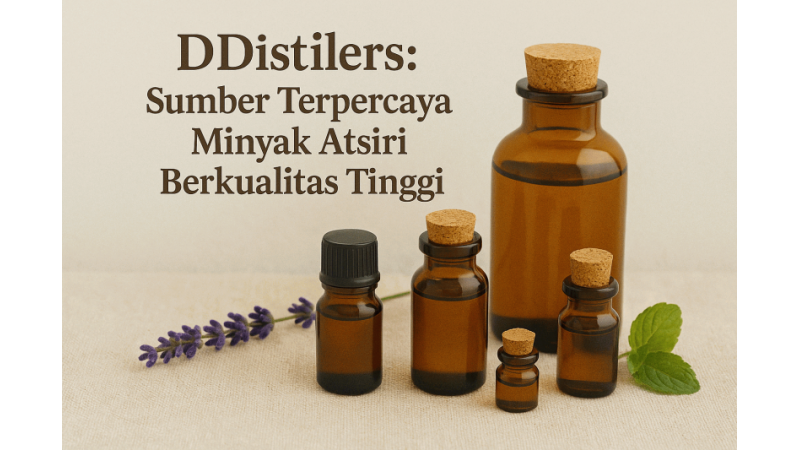 DDistillers: Your Trusted Source for High-Quality Essential Oils