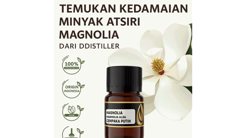 Find Peace: Magnolia Essential Oil from DDistillers