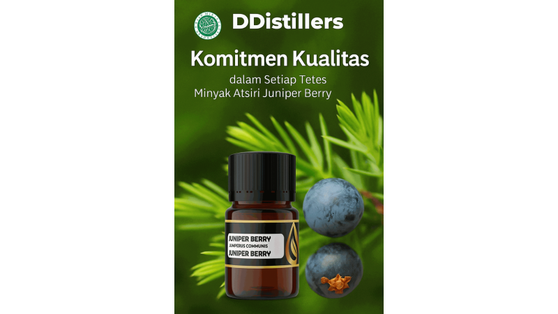 DDistillers: Commitment to Quality in Every Drop of Juniper Berry Essential Oil
