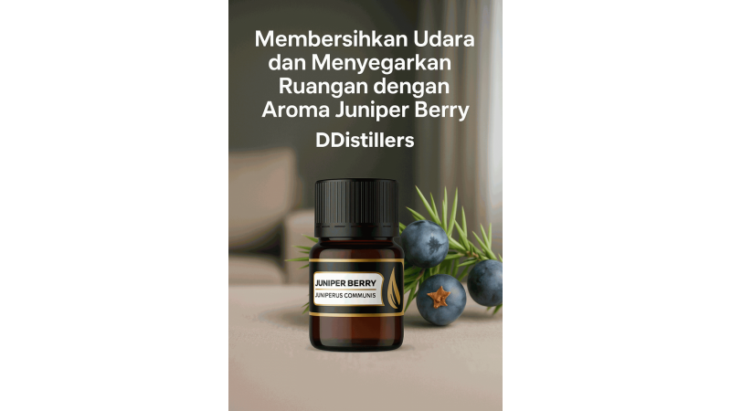Membersihkan Udara dan Menyegarkan Ruangan dengan Aroma Juniper Berry (DDistillers)