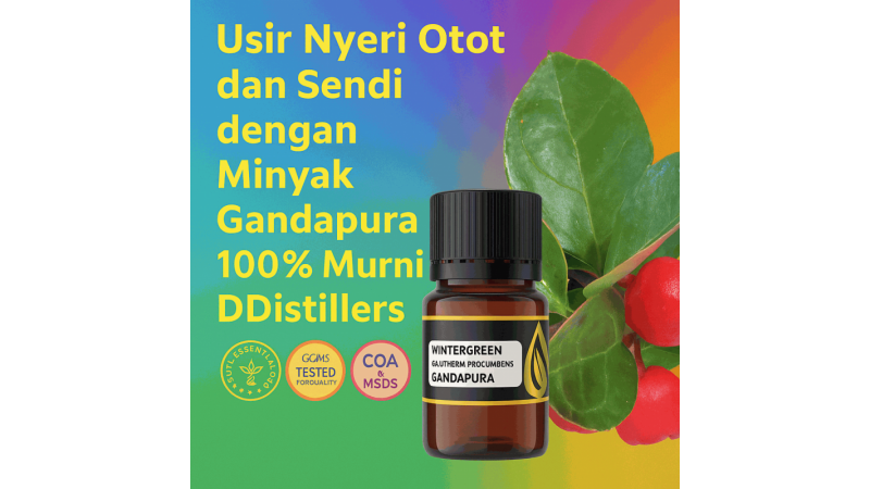 Relieve Muscle and Joint Pain with 100% Pure Camphor Oil from DDistillers