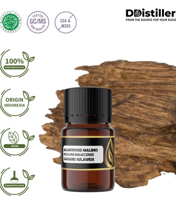 Agarwood Malino / Gaharu Sulawesi Selatan Essential Oil Pure 100%, 3-12ML GS