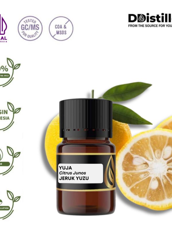 Yuja / Jeruk Yuzu Essential Oil Pure 100%, 2-10ML GS