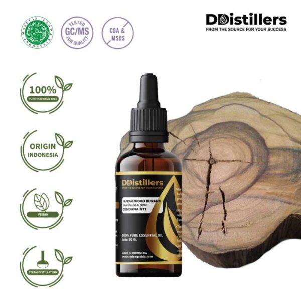 Sandalwood (Kupang) / Cendana NTT Essential Oil Pure 100%, 50-100ML GS