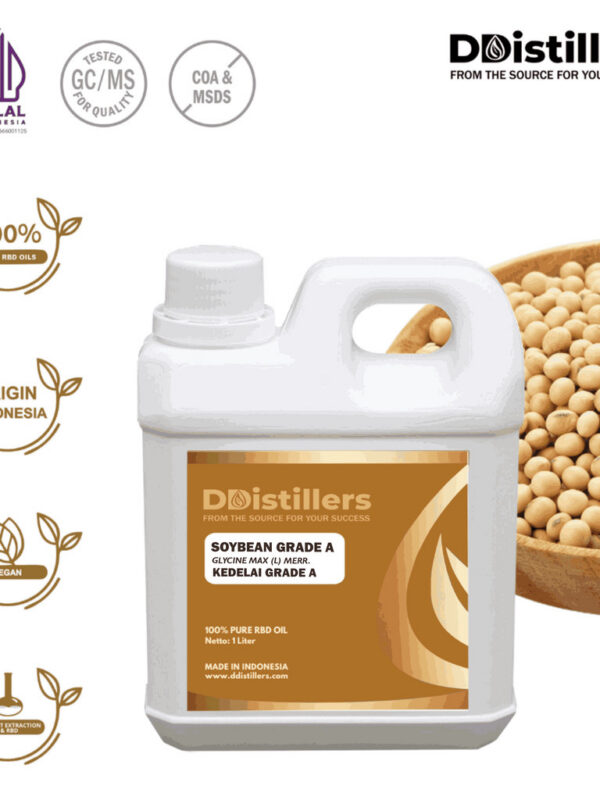 Soybean Grade A / Kedelai Grade A RBD Oil Pure 100%, 500ML-1L HDPE