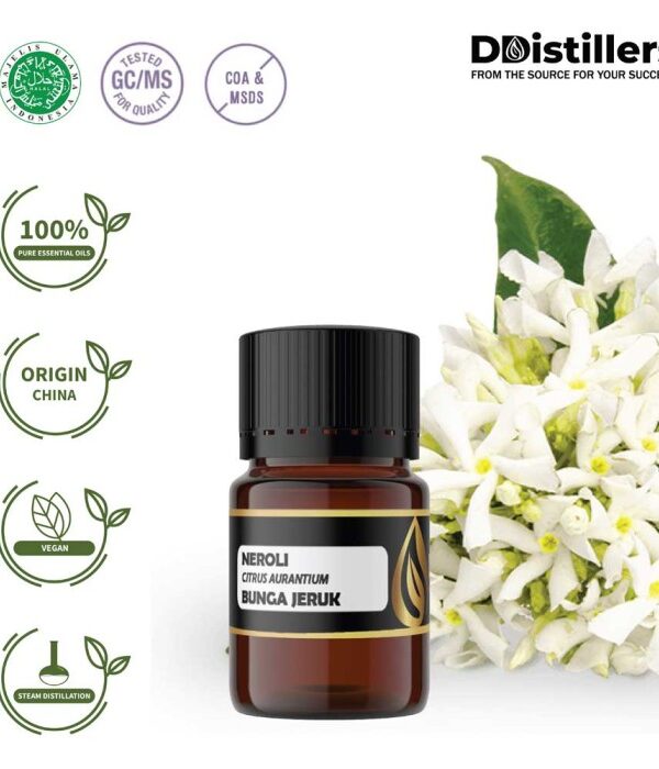 Neroli / Bunga Jeruk Essential Oil Pure 100%, 2-10ML GS