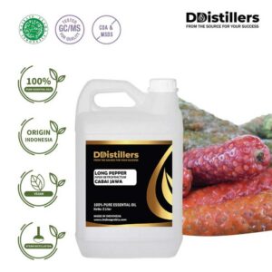 Long Pepper / Cabai Jawa Essential Oil Pure 100%, 2L HDPE