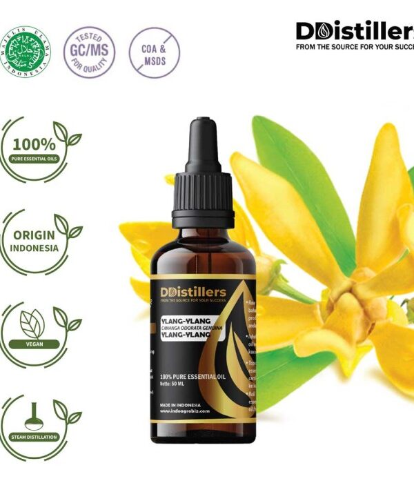 Ylang-Ylang / Kenanga Essential Oil Pure 100%, 50-100ML GS