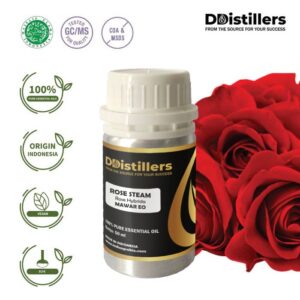 Rose Steam / Mawar Essential Oil Pure 100%, 50-250ML GS/SS