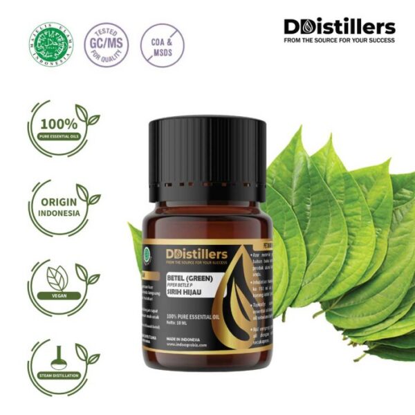 Betel (Green) / Sirih Hijau Essential Oil Pure 100%, 2-10ML GS