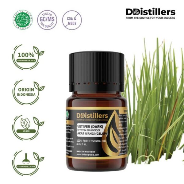148f1a28127444a4b2352903984fef1c.jpg Vetiver (Dark) / Akar Wangi Gelap Essential Oil Pure 100%, 2-10ML GS
