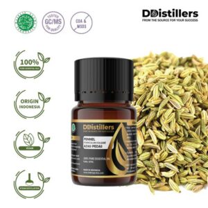 Fennel / Adas Pedas Essential Oil Pure 100%, 2-10ML GS