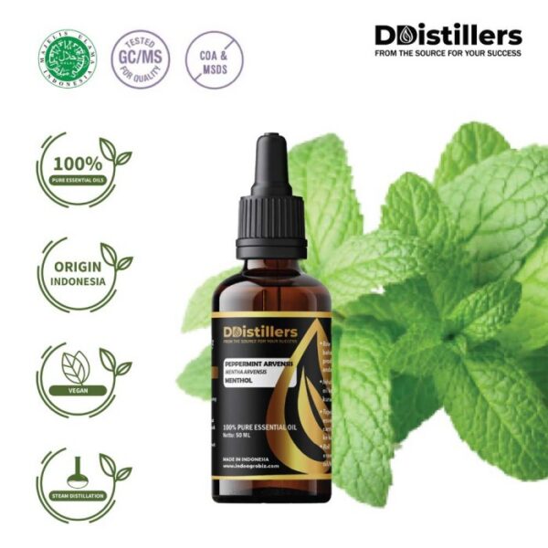 Peppermint (Cornmint) / Cornmint Essential Oil Pure 100%, 50-100ML GS