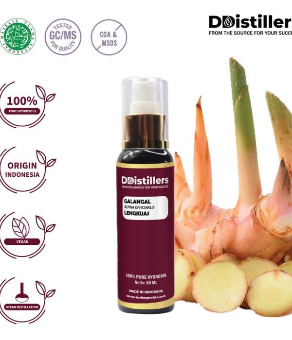 Hydrosol Galangal / Lengkuas 100%, 60-100ML GS