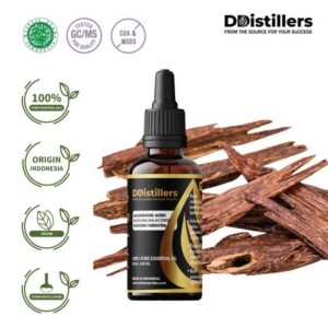 Agarwood Aceh / Gaharu Essential Oil Pure 100%, 50-100ML GS