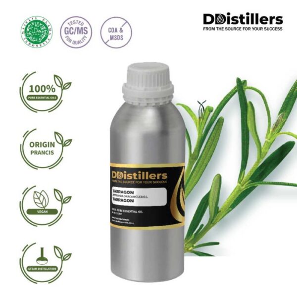 198566d8f3d241bb9ce48032fede4fbf.jpg Tarragon / Tarragon Essential Oil Pure 100%, 500ML-1L HDPE/SS