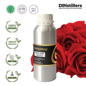 Rose Steam / Mawar Essential Oil Pure 100%, 50-250ML GS/SS