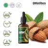 Sweet Almond / Almon / Badam Carrier Oil Pure 100%, 50-100ML GS