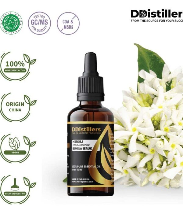 Neroli / Bunga Jeruk Essential Oil Pure 100%, 50-100ML GS