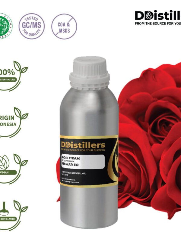 Rose / Mawar Steam Essential Oil Pure 100%, 1KG SS