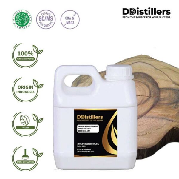 22f80d1b9e5b474bb2015c68d1f840a8.jpg Sandalwood (Kupang) / Cendana NTT Essential Oil Pure 100%, 500ML-1L HDPE/SS