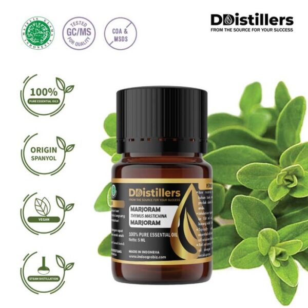 26c9816b2f5445a28e3935ba265eef1d.jpg Marjoram / Marjoram Essential Oil Pure 100%, 2-10ML GS